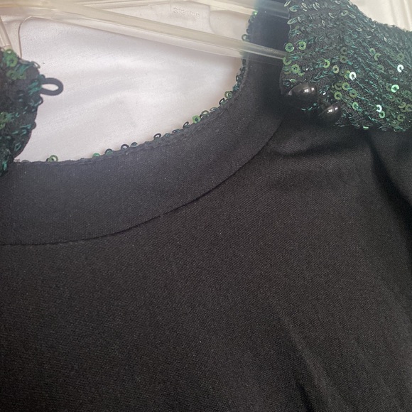 Emerald Green Sequence Altar’d State Dress - Picture 2 of 4